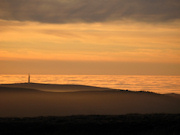 Cloud Inversion Sunset