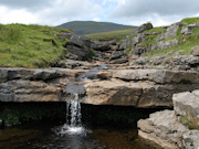 Waterfall near Pen-y-Ghent